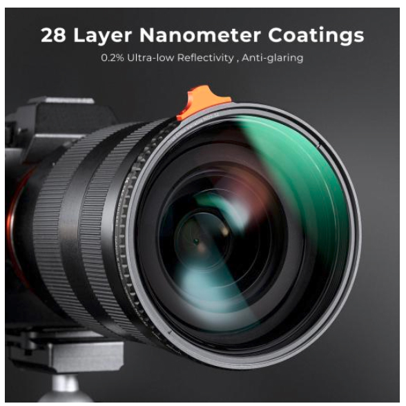 K&F Concept 105mm Variable ND2-32 VND Filter Nano-Xcel Series KF01.2323V1 - 5